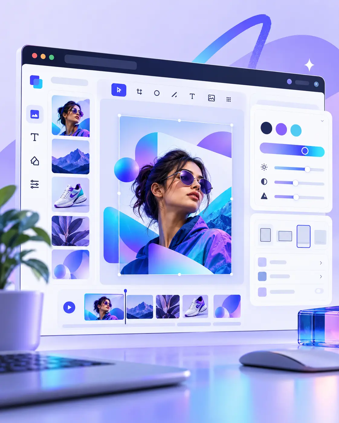 Lavender ad editor