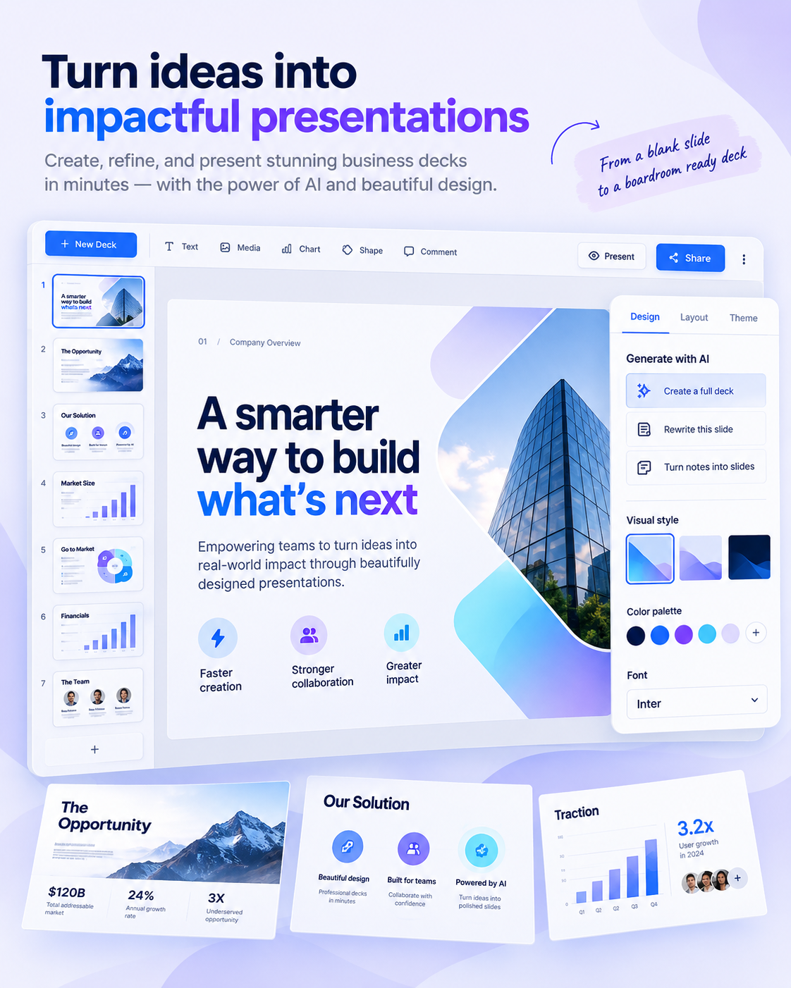 Presentation builder